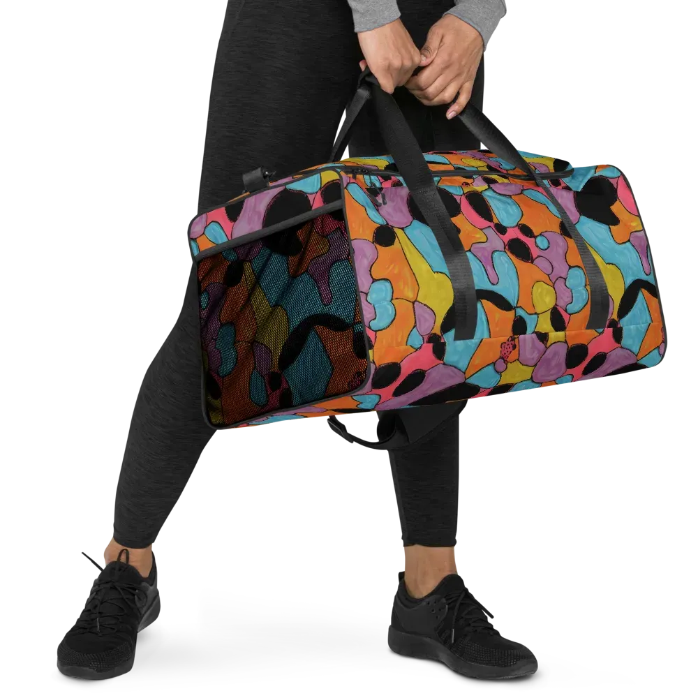 Pop Prism on Duffle Bag — Right Front