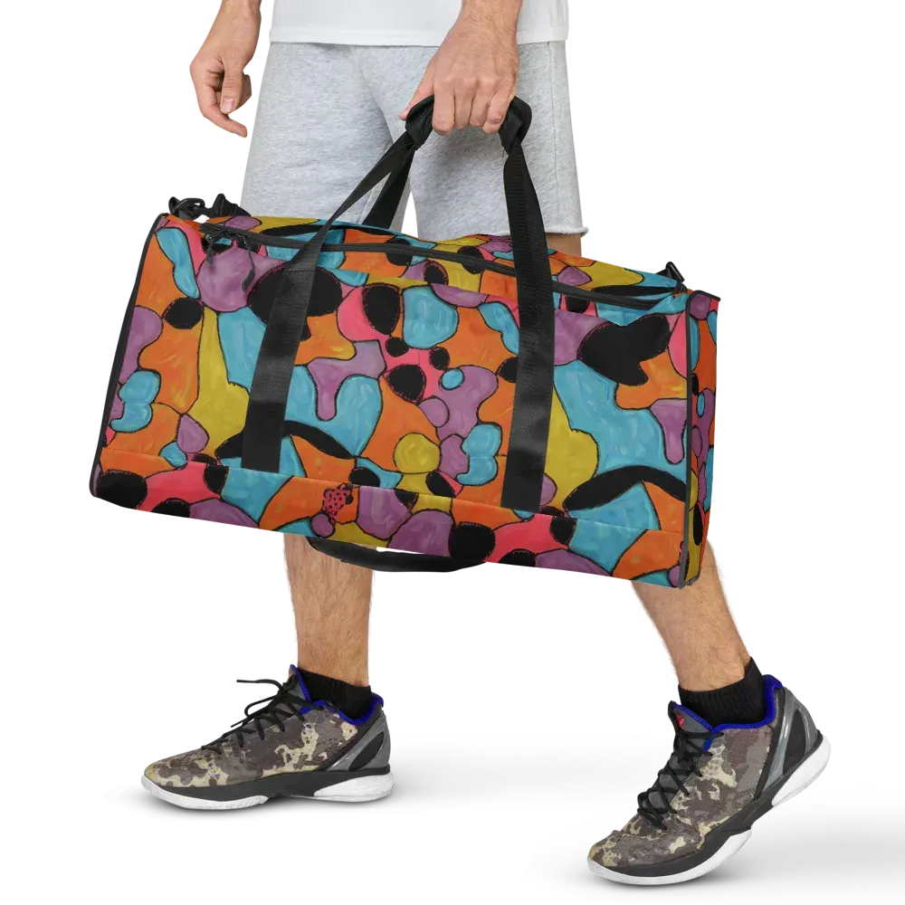 Pop Prism on Duffle Bag — Front