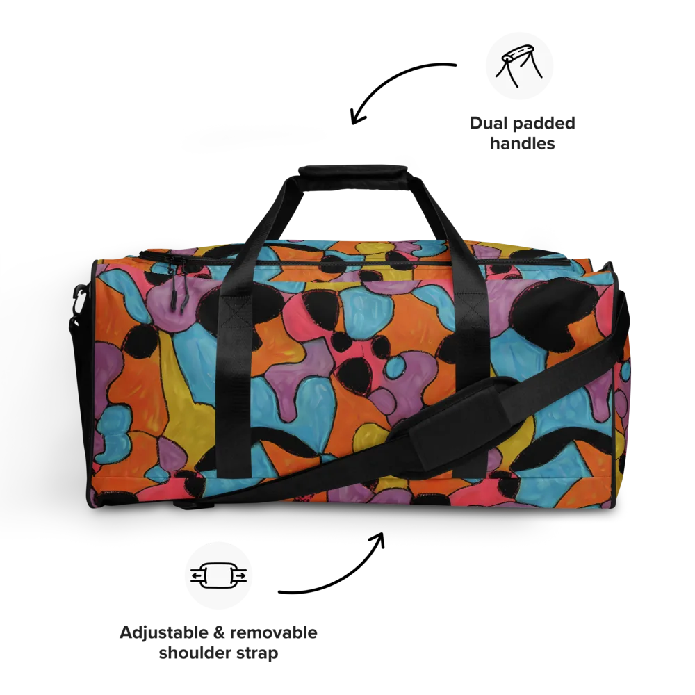 Pop Prism on Duffle Bag — Front