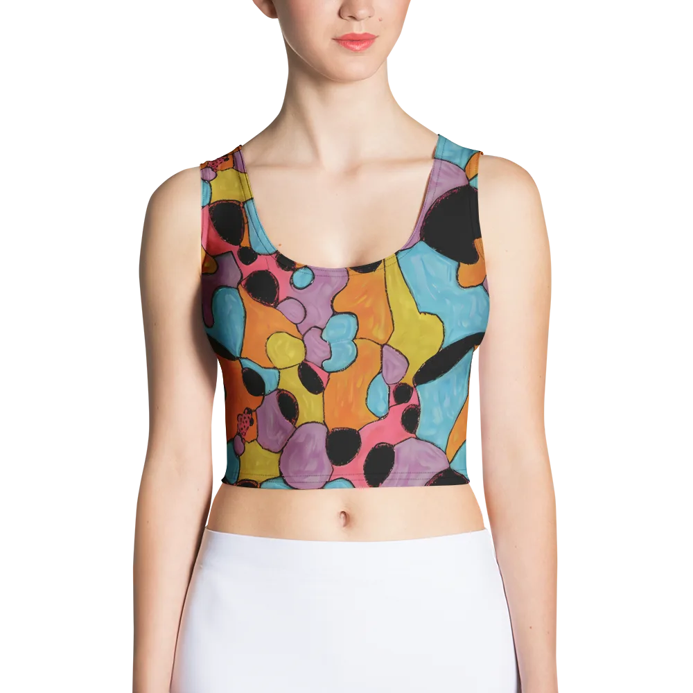 Pop Prism on Crop Top — Front