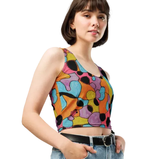 Pop Prism on a Crop Top