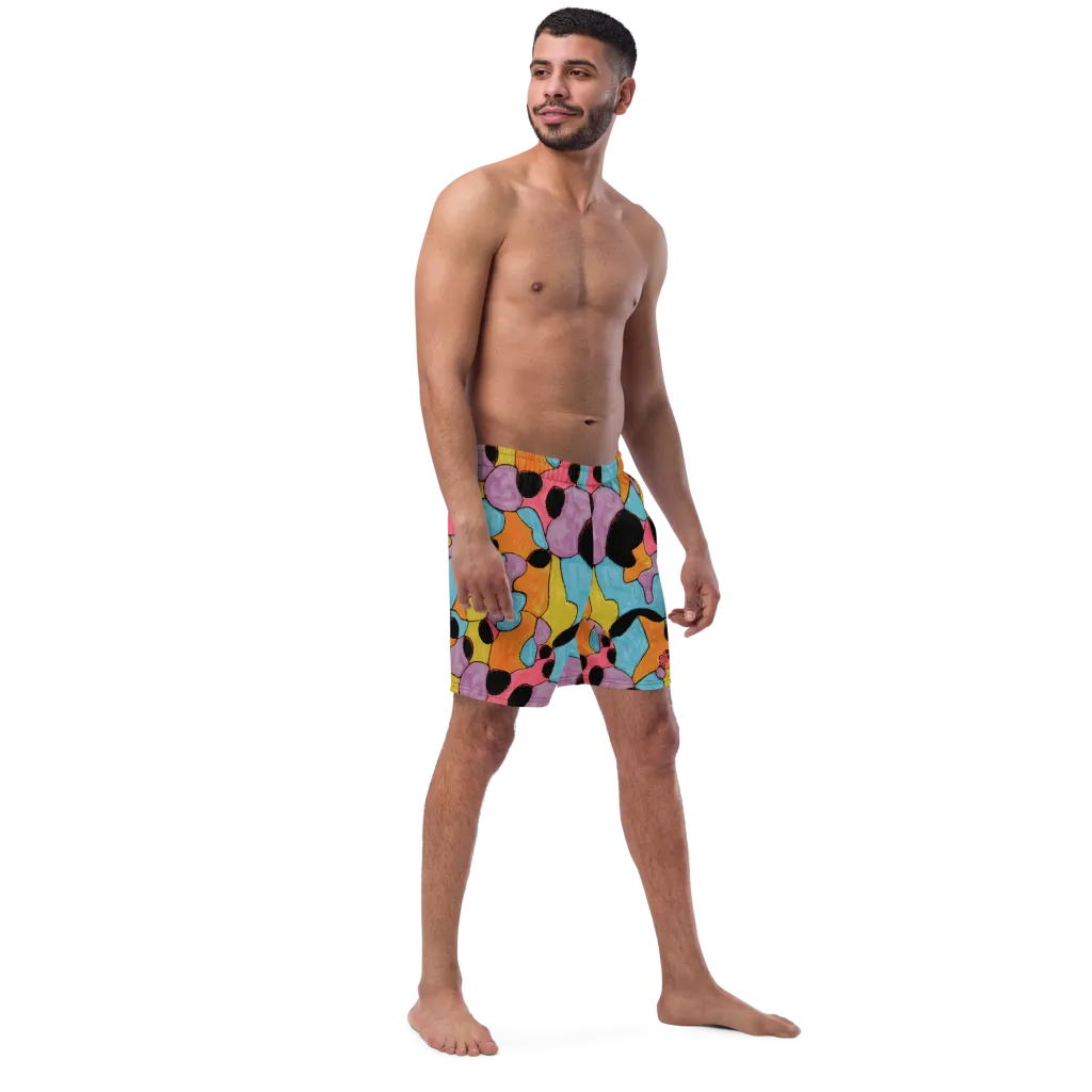 Pop Prism on Swim Trunks — Right Front