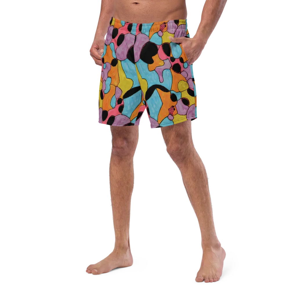 Pop Prism on Swim Trunks — Left Front