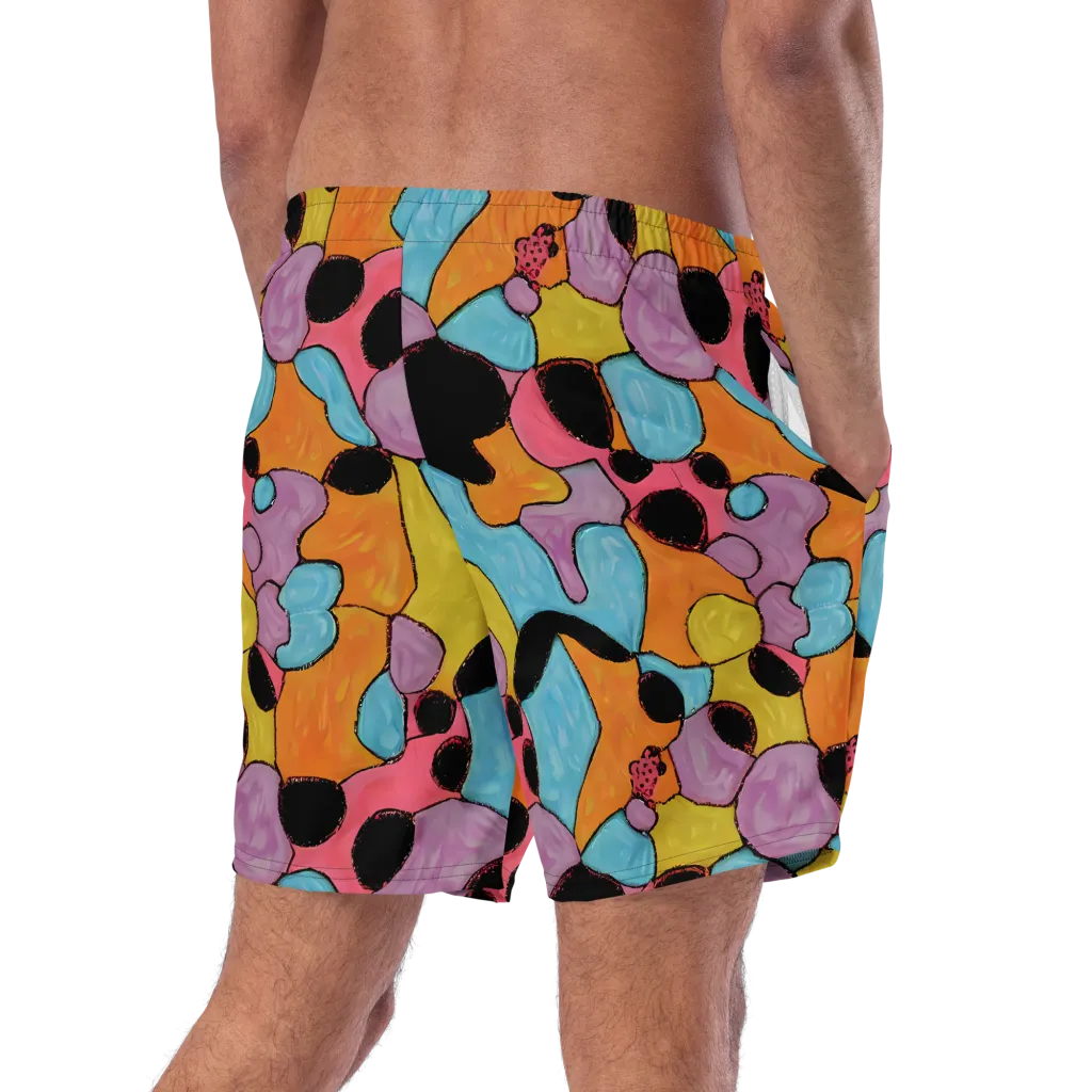 Pop Prism on Swim Trunks — Right Back