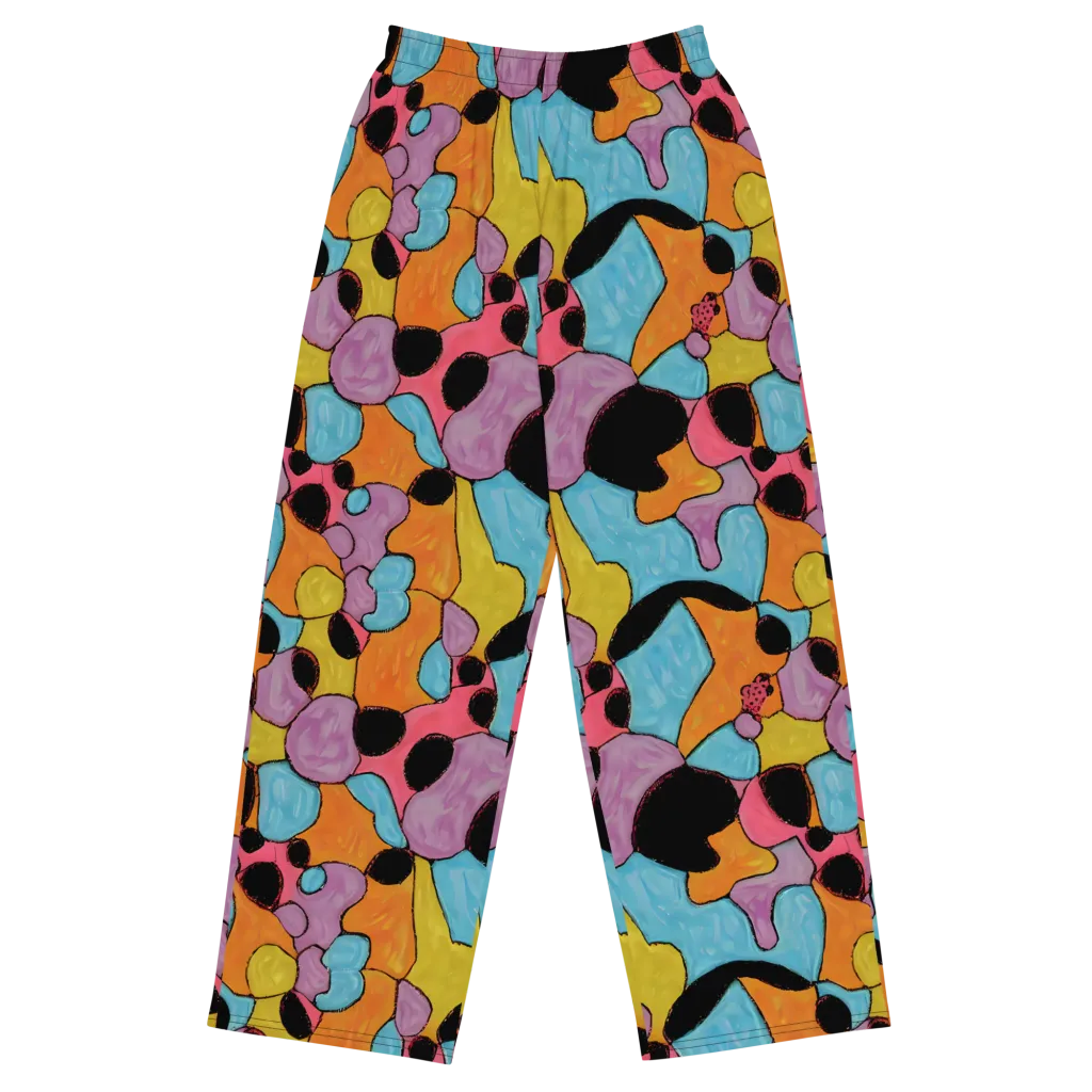 Pop Prism on Wide-Leg Pants — Front