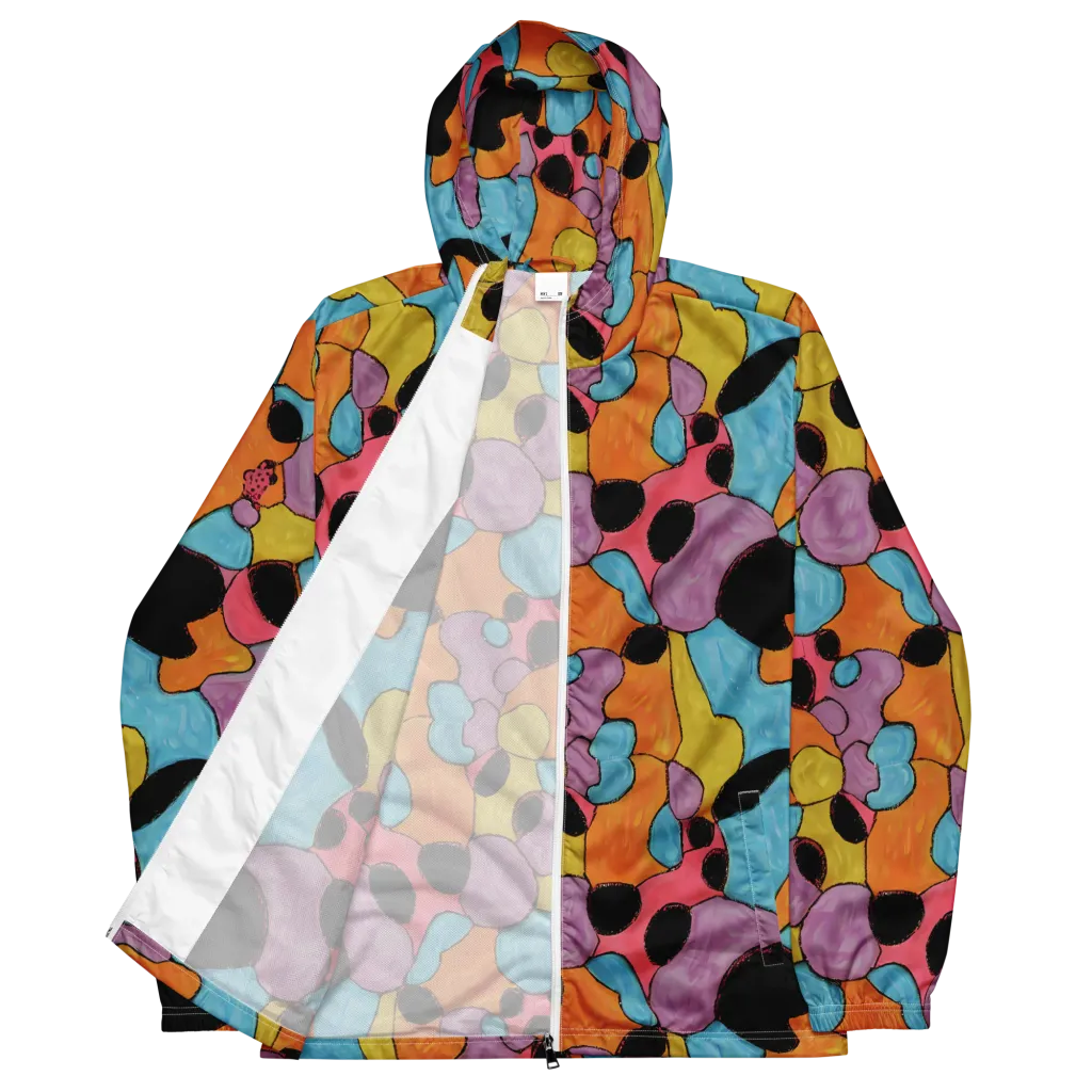 Pop Prism on Men's Windbreaker — Front