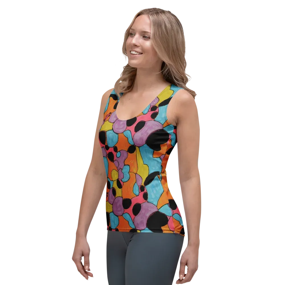 Pop Prism on Women's Tank Top — Left Front