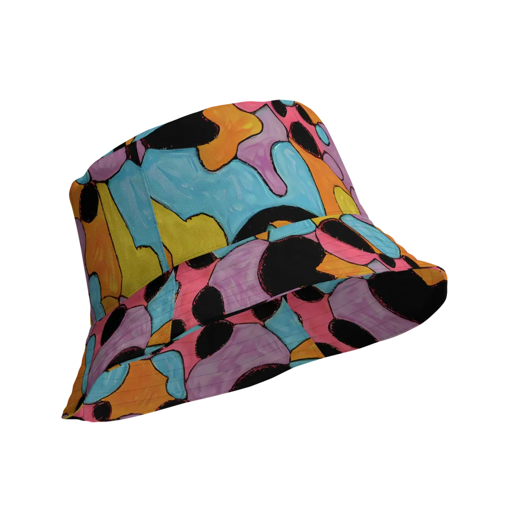 Pop Prism on Reversible Bucket Hat — Product details Outside