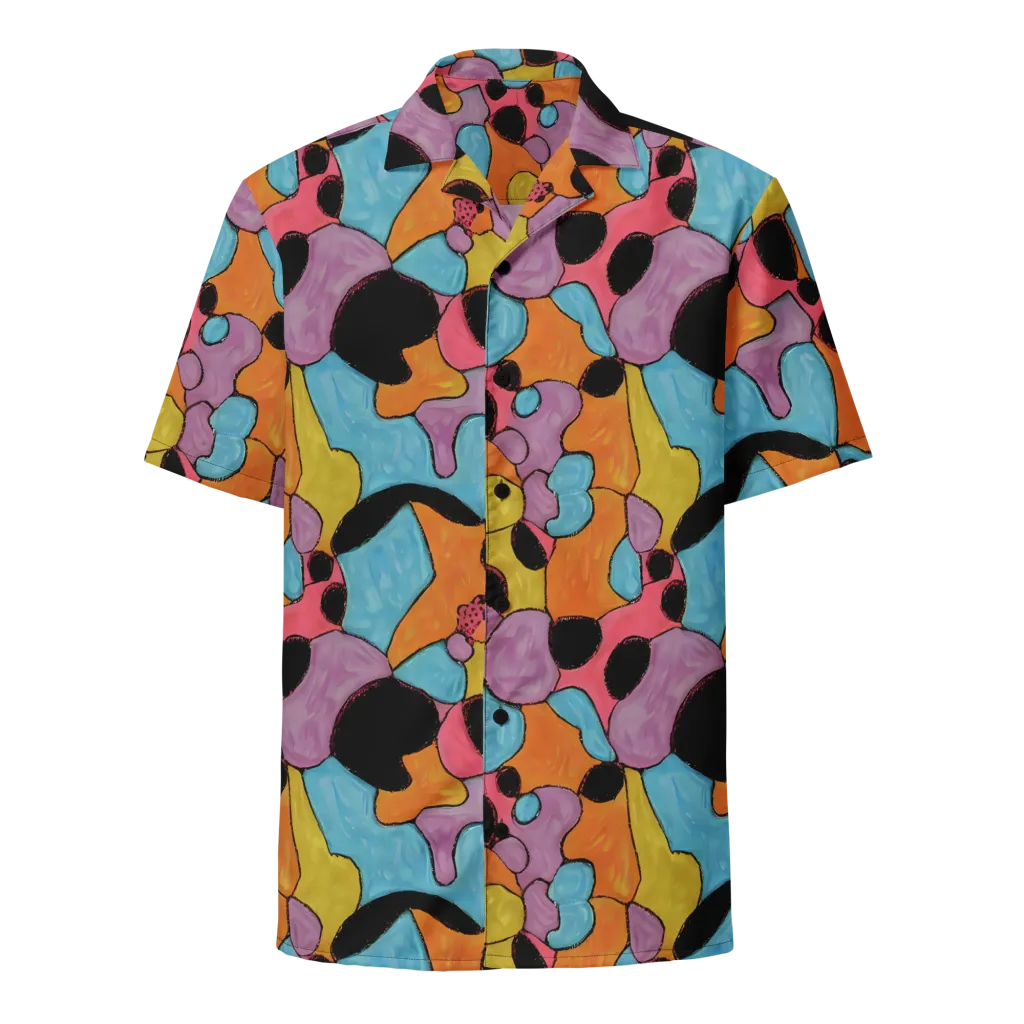 Pop Prism on Button Shirt — Front