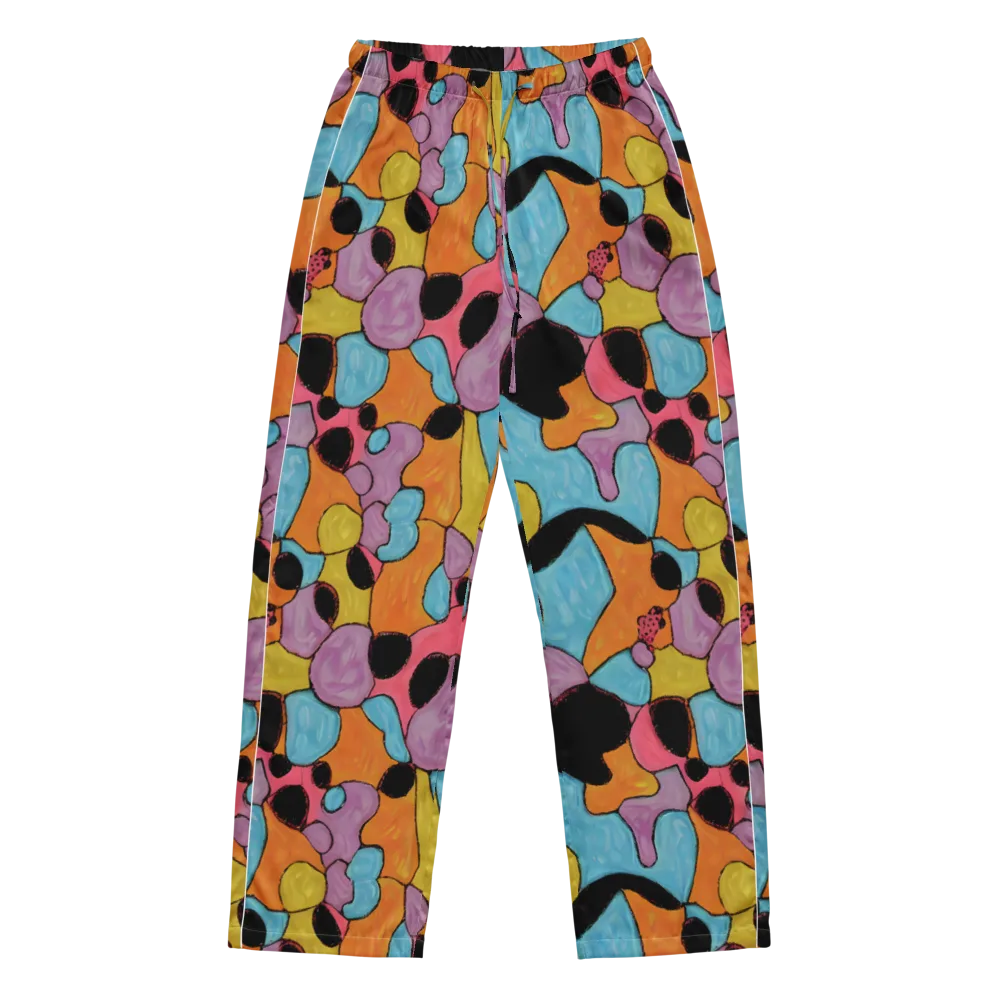 Pop Prism on Women's Pajama Pants — Front