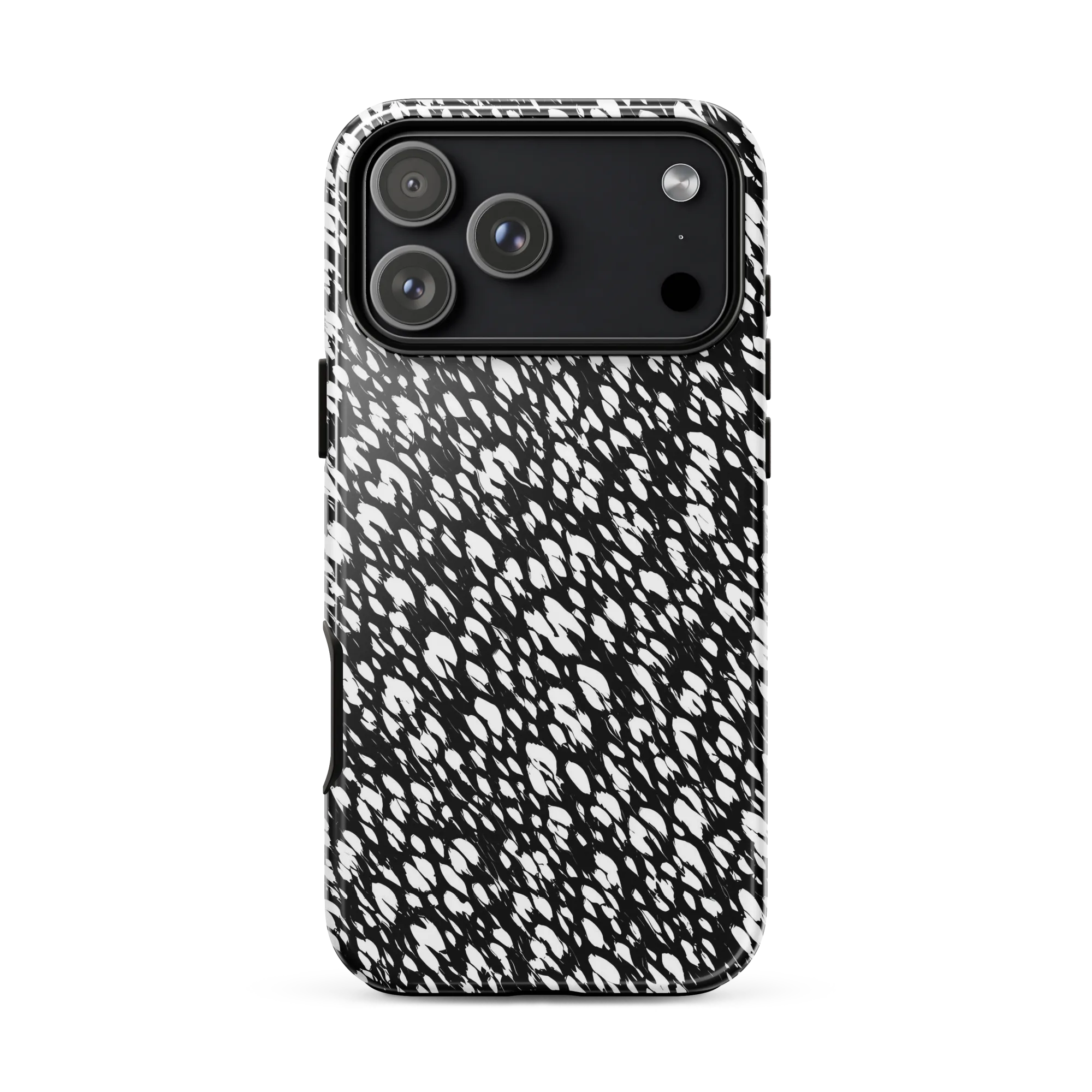 Noir Static on Tough Case for iPhone® — Front