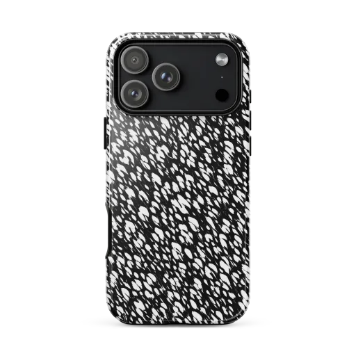 Noir Static on a Tough Case for iPhone®