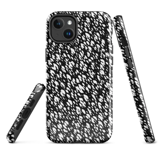 Noir Static on a MagSafe Tough Case for iPhone®