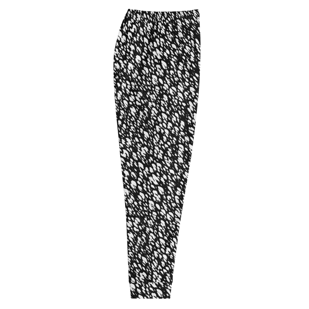 Noir Static on Men's Joggers — Right