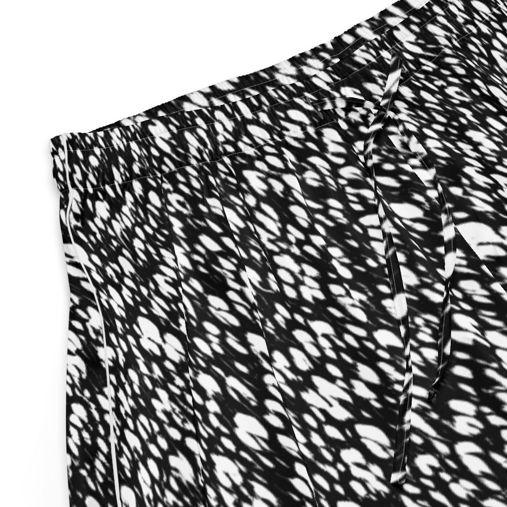 Noir Static on Women's Pajama Shorts — Product details