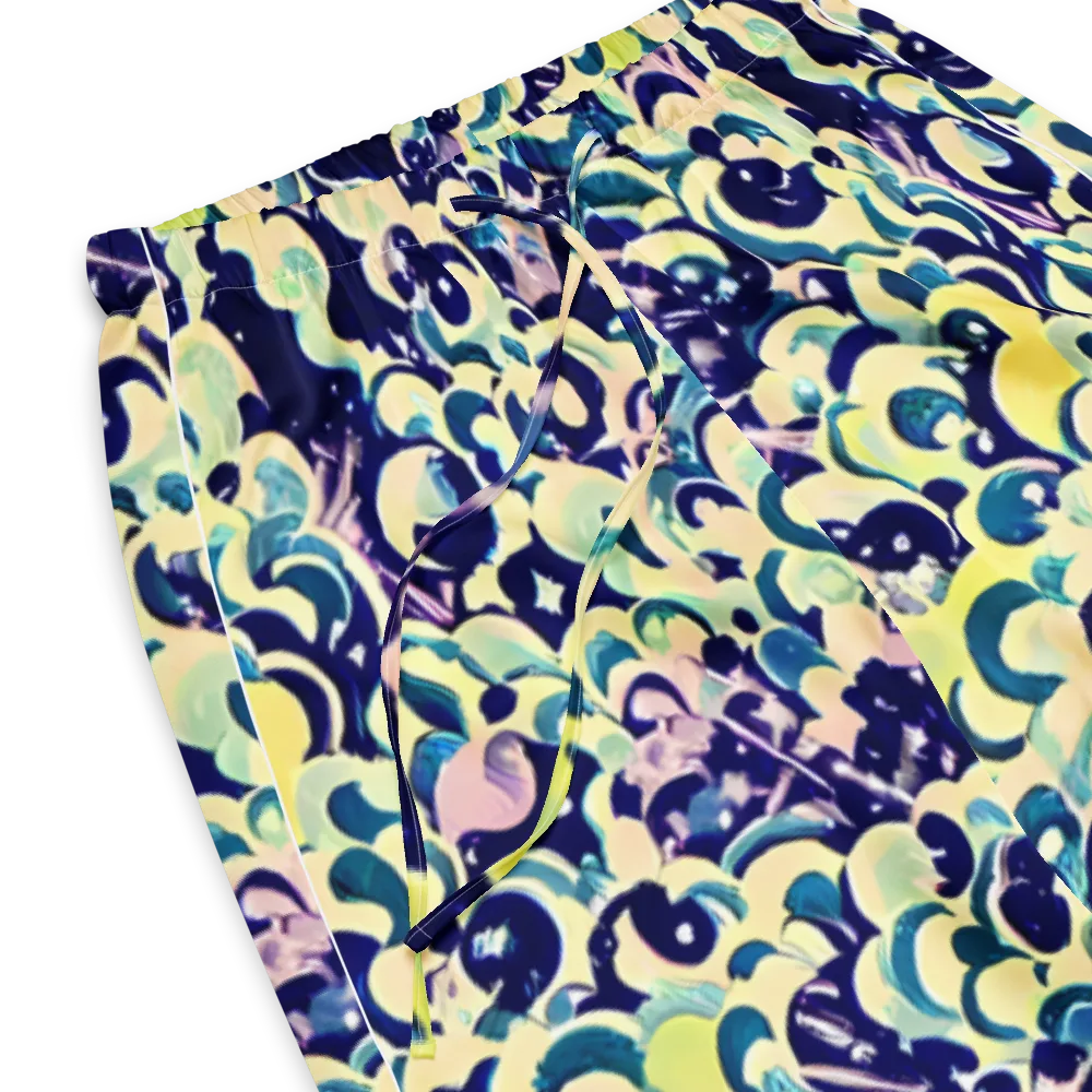 Neon Petal Storm on Women's Pajama Pants — Product details
