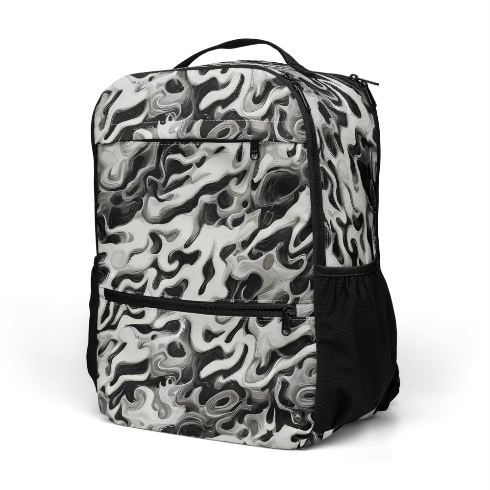Silver Smoke on Utility Backpack — Left Front