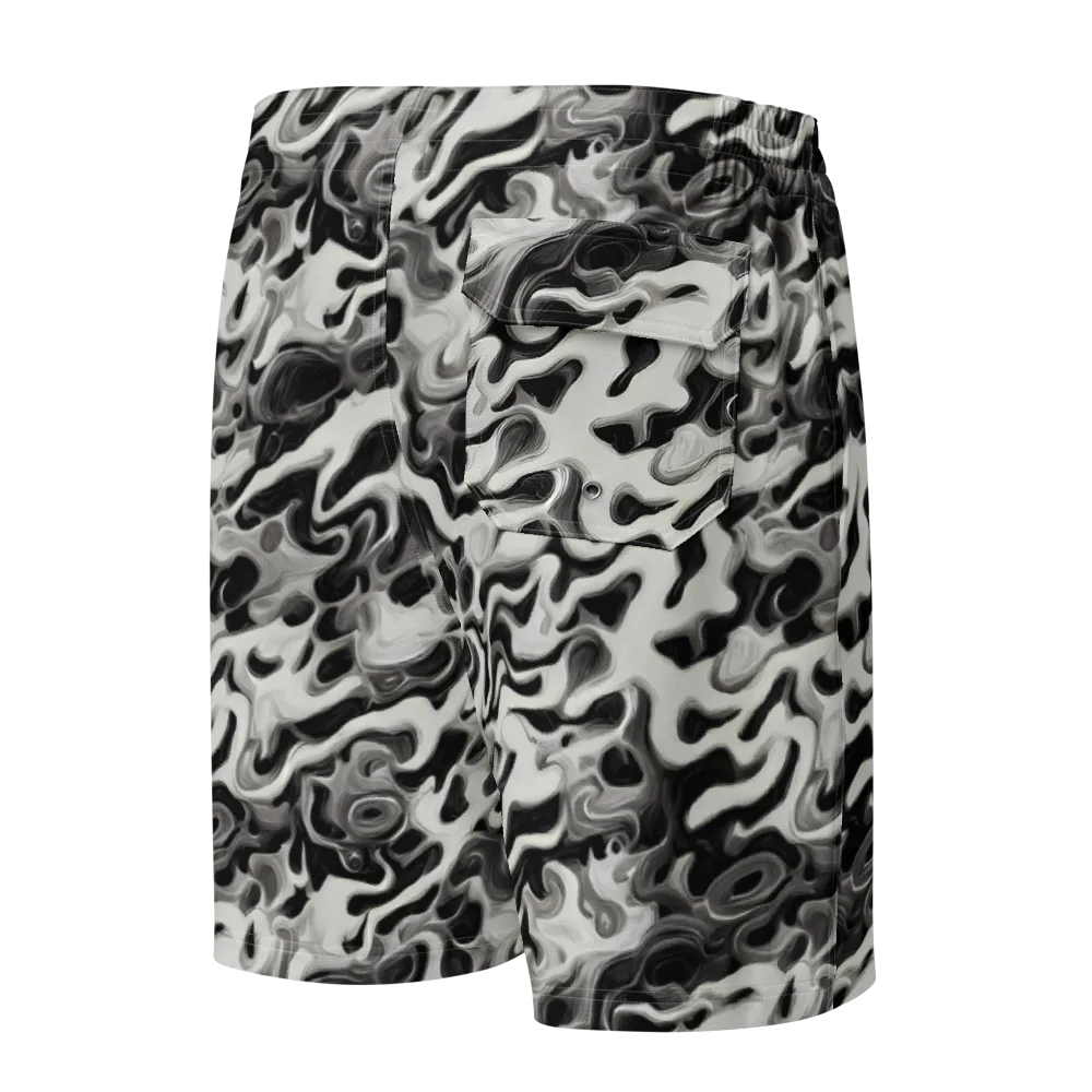 Silver Smoke on Men's Board Shorts — Back