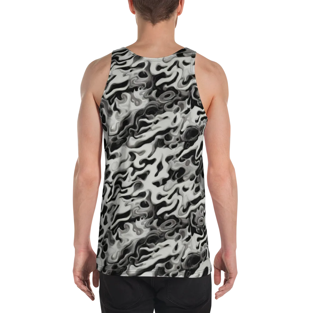 Silver Smoke on Men's Tank Top — Back