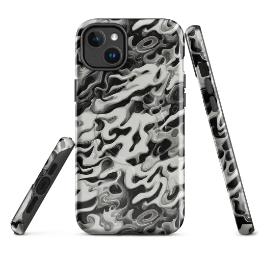 Silver Smoke on a MagSafe Tough Case for iPhone®