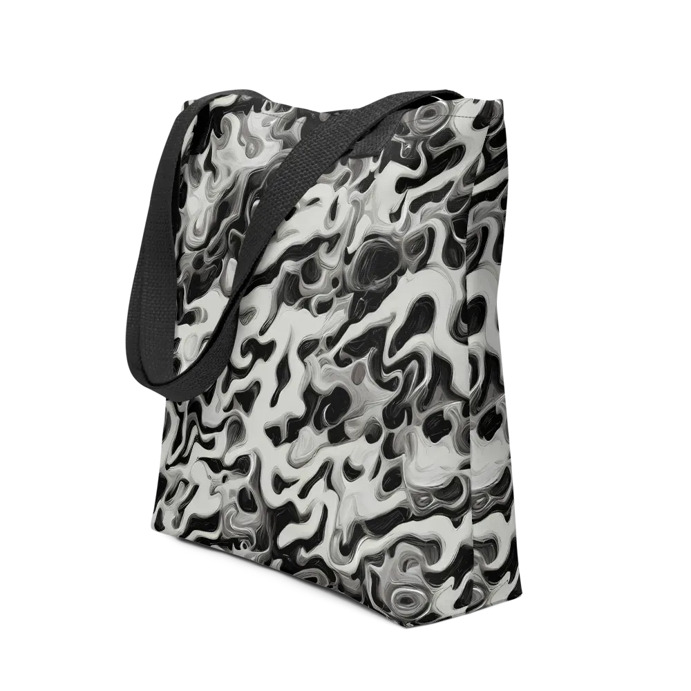 Silver Smoke on Tote Bag — Front