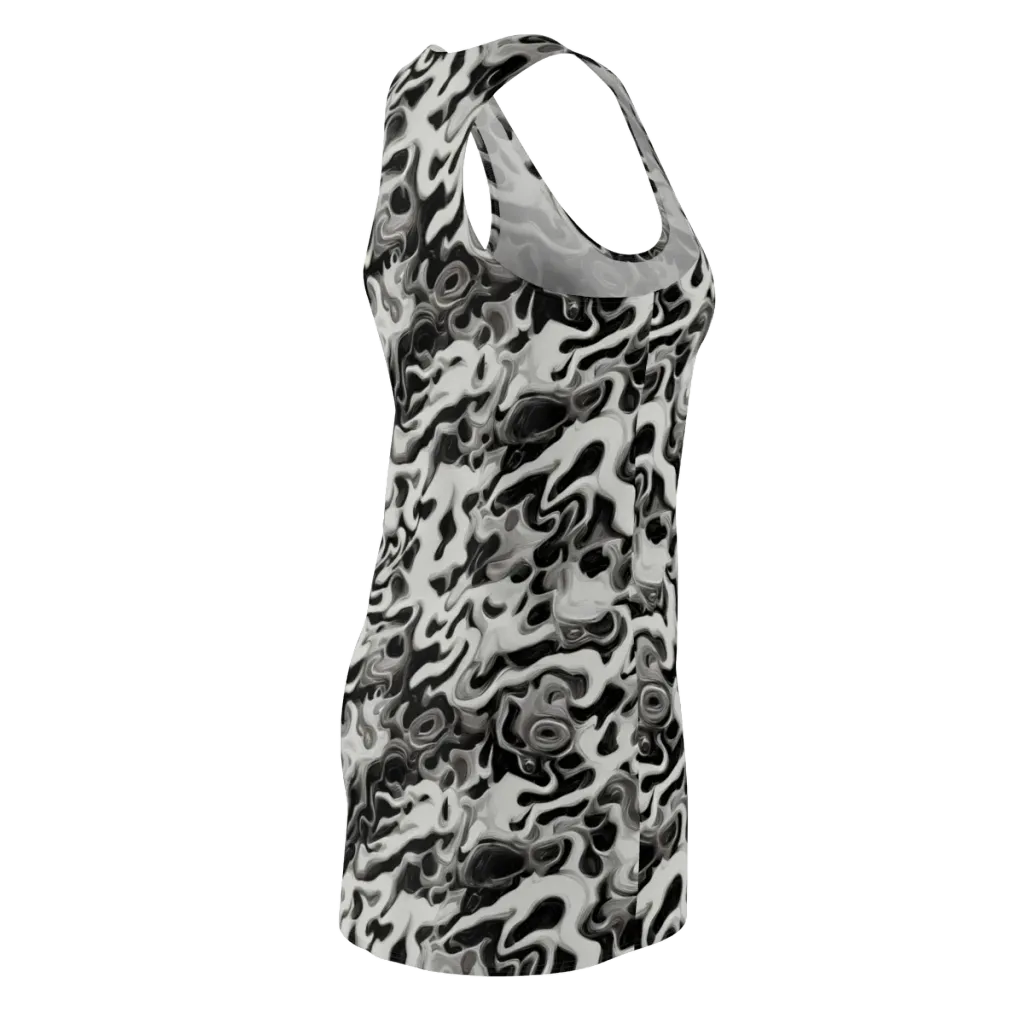 Silver Smoke on Racerback Dress — Back Side