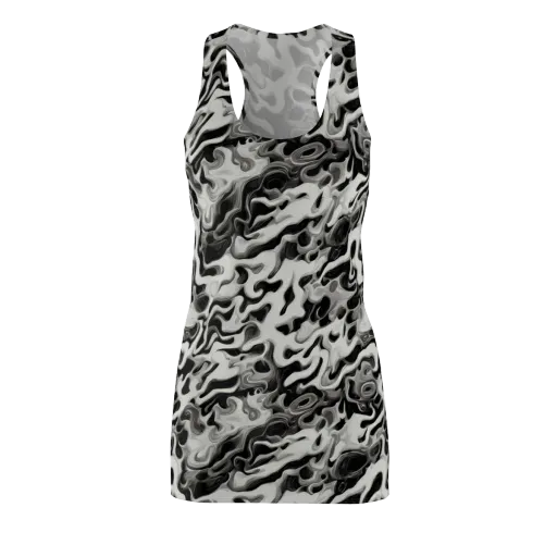 Silver Smoke on a Racerback Dress