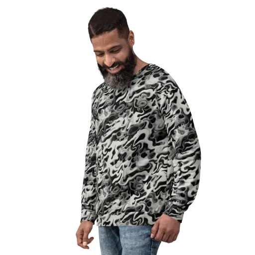 Silver Smoke on a Sweatshirt