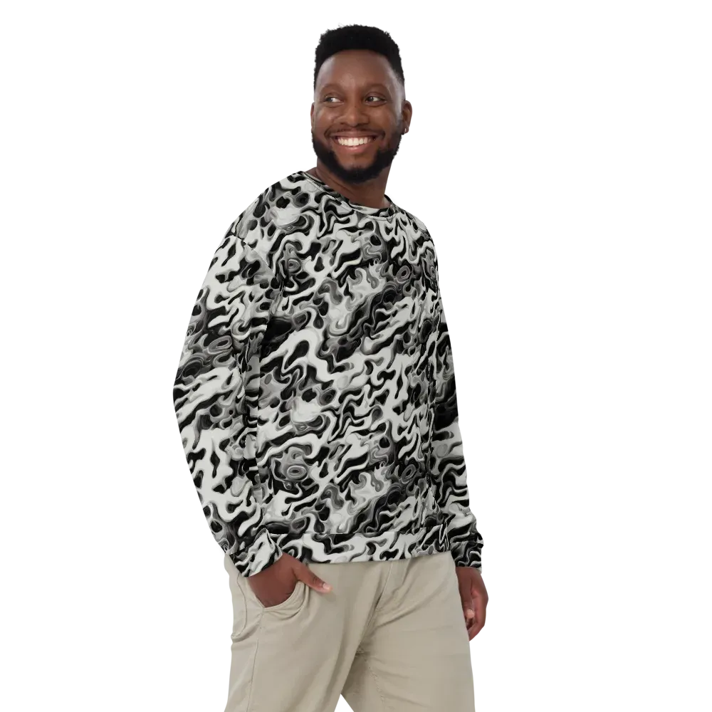 Silver Smoke on Sweatshirt — Front