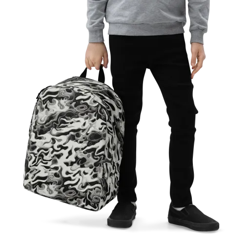 Silver Smoke on a Minimalist Backpack