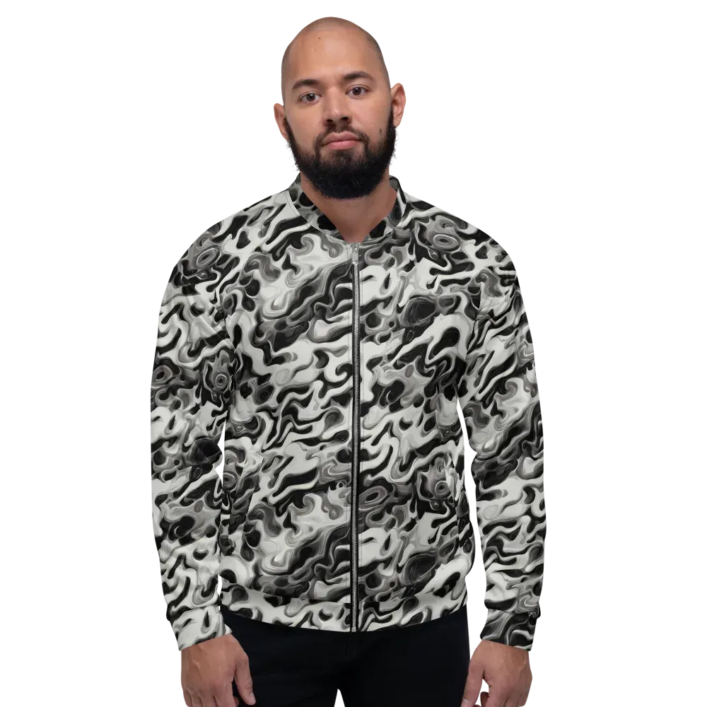 Silver Smoke on Bomber Jacket — Front