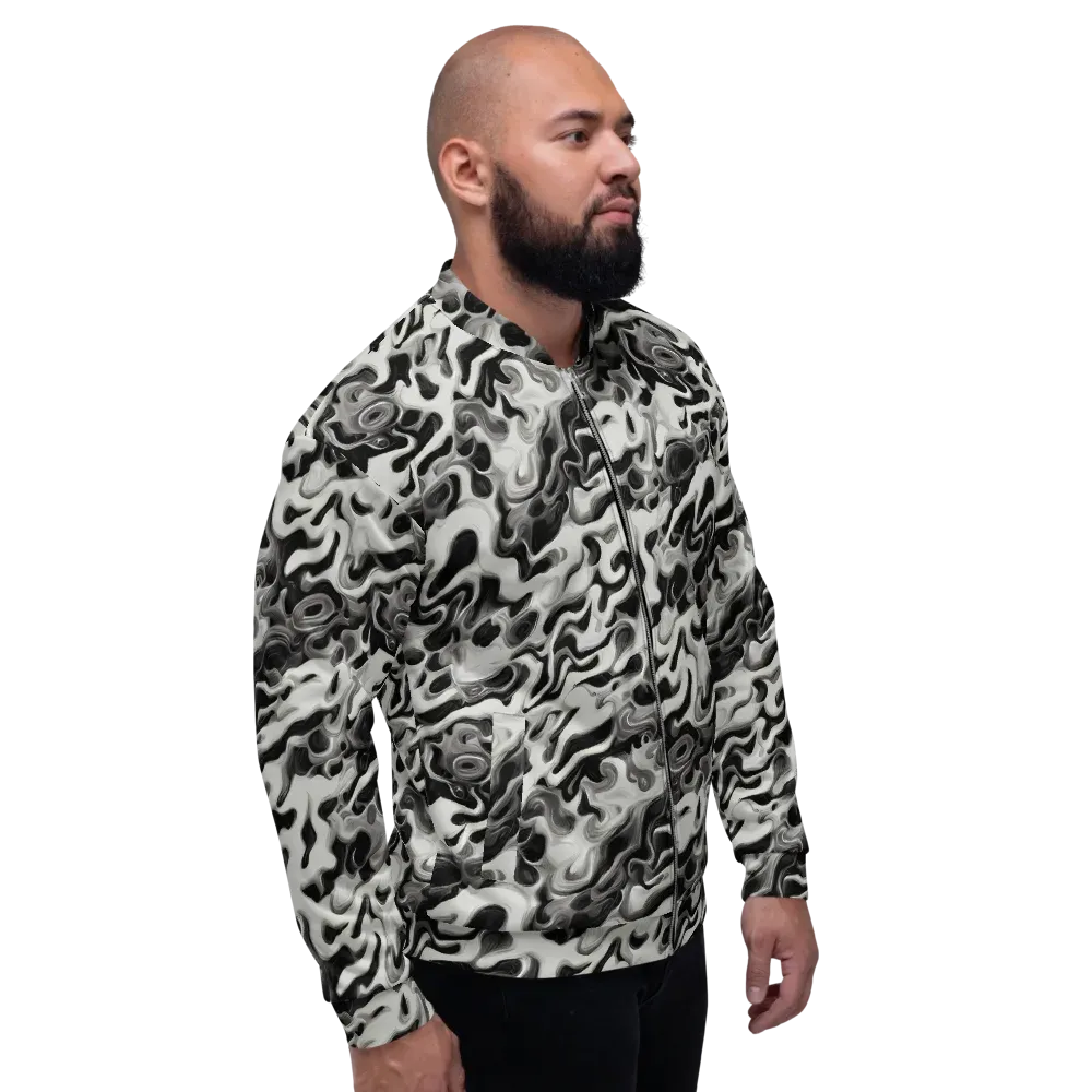 Silver Smoke on Bomber Jacket — Right