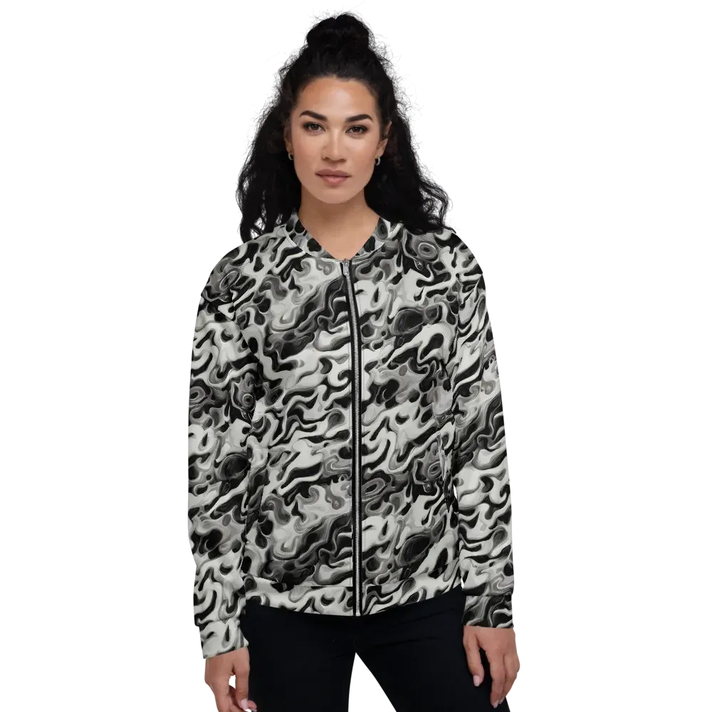 Silver Smoke on Bomber Jacket — Front