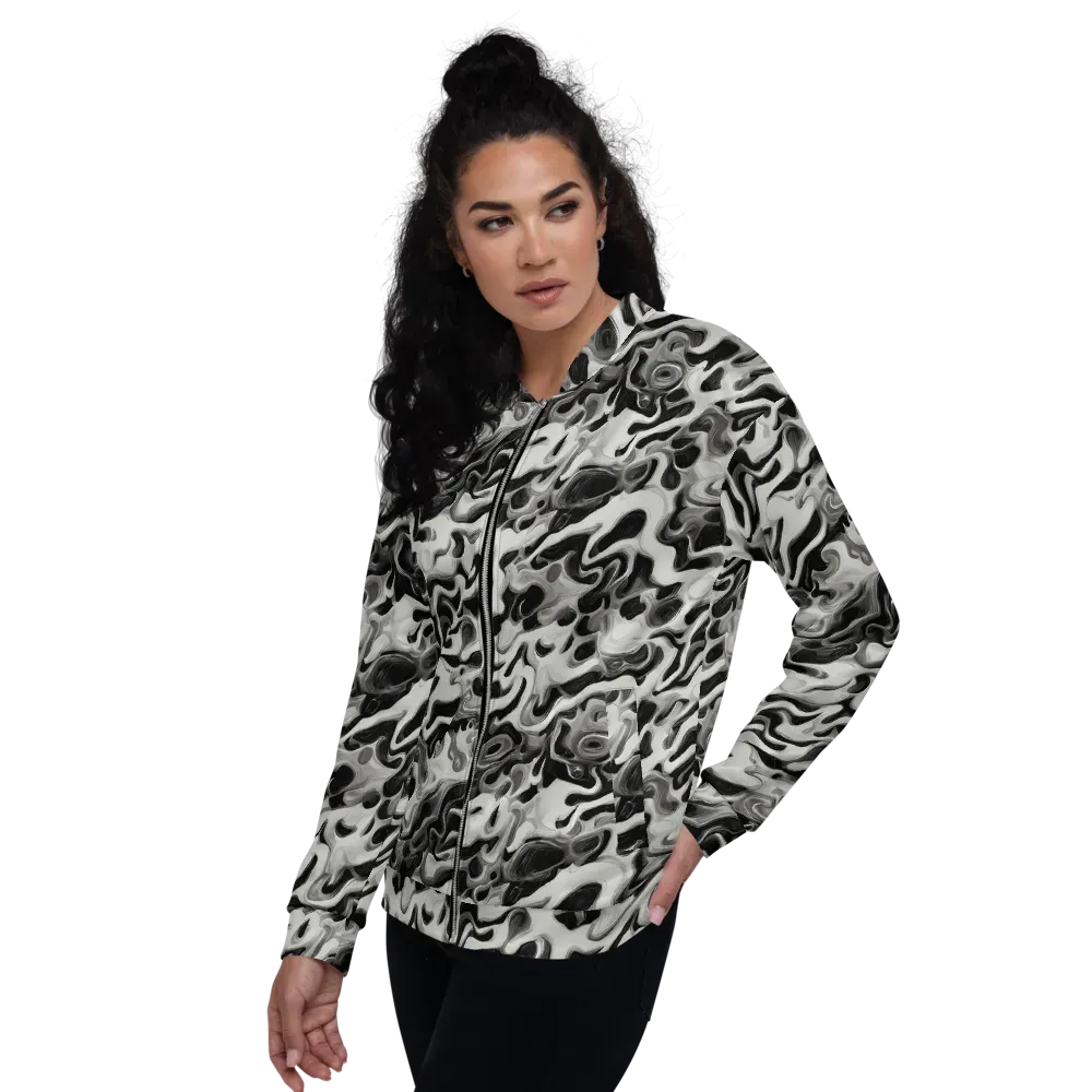 Silver Smoke on Bomber Jacket — Left