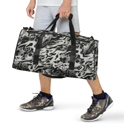 Silver Smoke on a Duffle Bag
