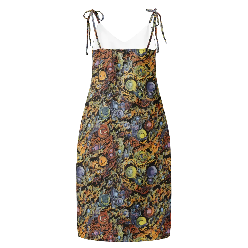 Mineral Maelstrom on Slip Dress — Back