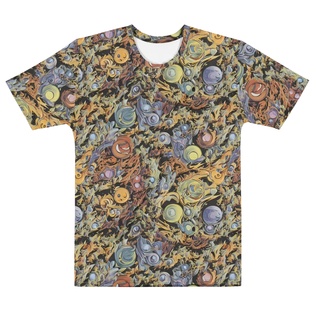 Mineral Maelstrom on Men's Cotton Crew Neck T-Shirt — Front