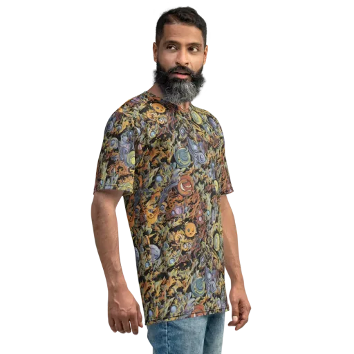 Mineral Maelstrom on a Men's Crew Neck T-Shirt