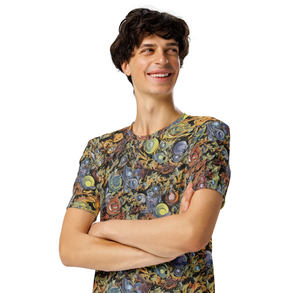 Mineral Maelstrom on Men's Crew Neck T-Shirt — Left Front