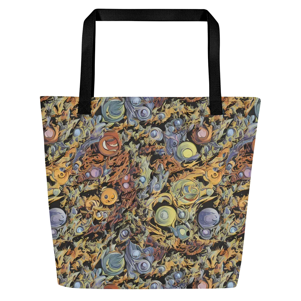 Mineral Maelstrom Large Tote Bag W/ Pocket on model