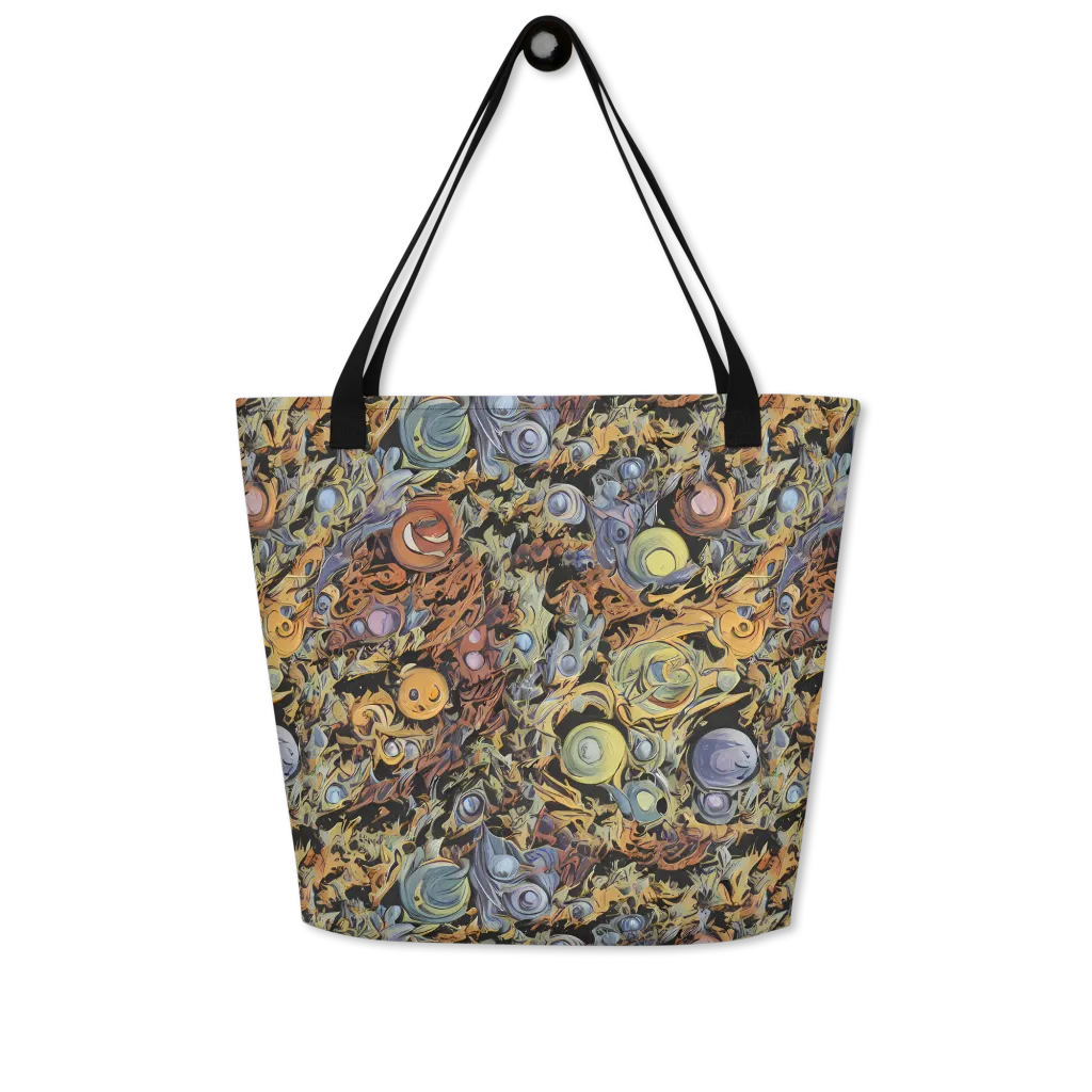 Mineral Maelstrom on Large Tote Bag W/ Pocket — Front