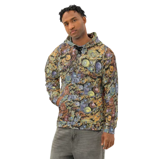 Mineral Maelstrom on a Cotton Hoodie