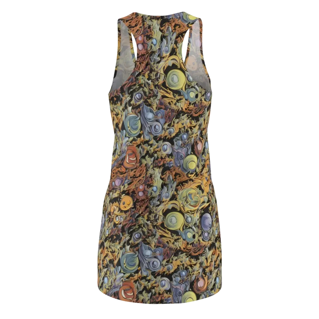 Mineral Maelstrom on Racerback Dress — Back