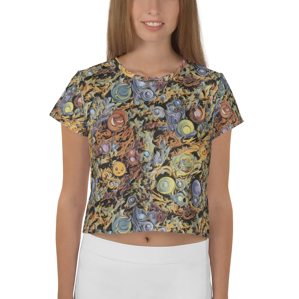 Mineral Maelstrom on Crop Tee — Front