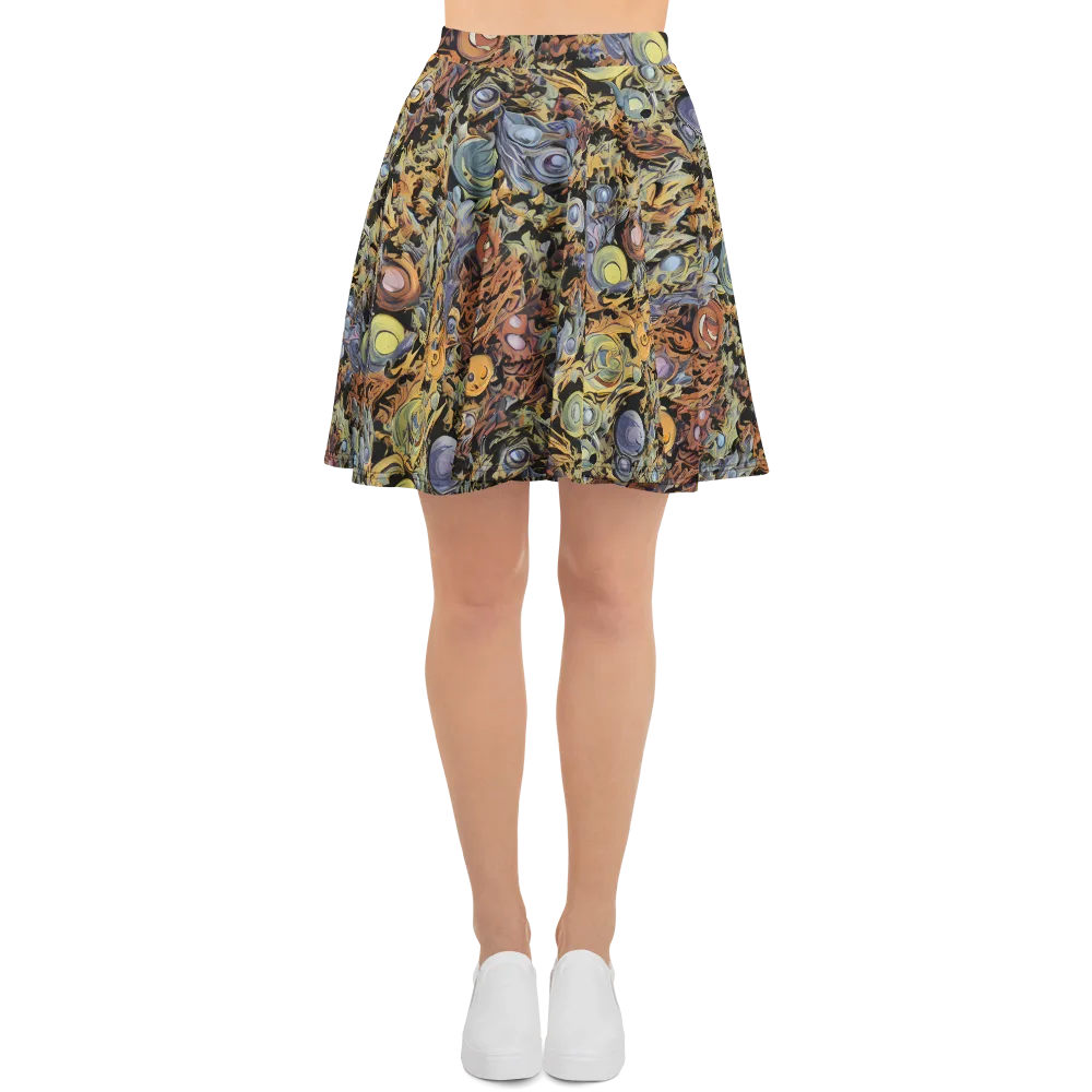 Mineral Maelstrom on Skater Skirt — Front