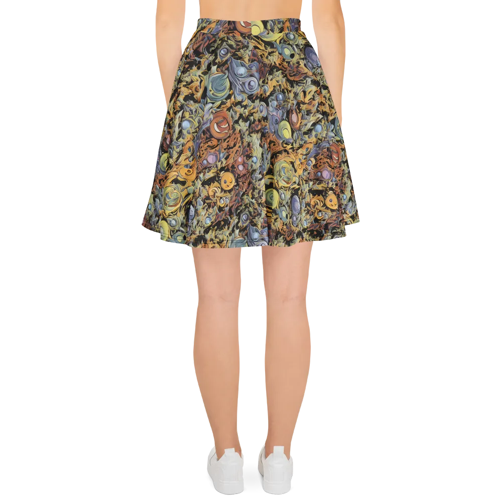 Mineral Maelstrom on Skater Skirt — Back