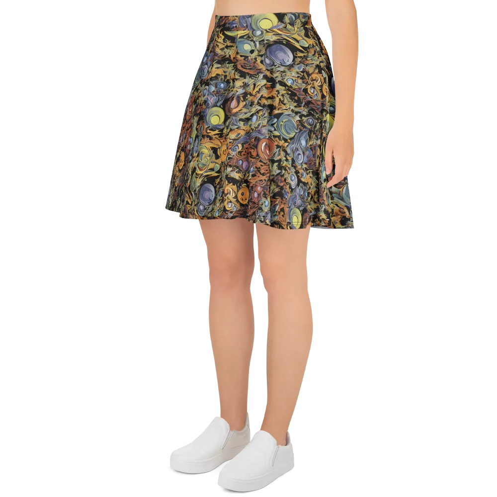 Mineral Maelstrom on Skater Skirt — Left