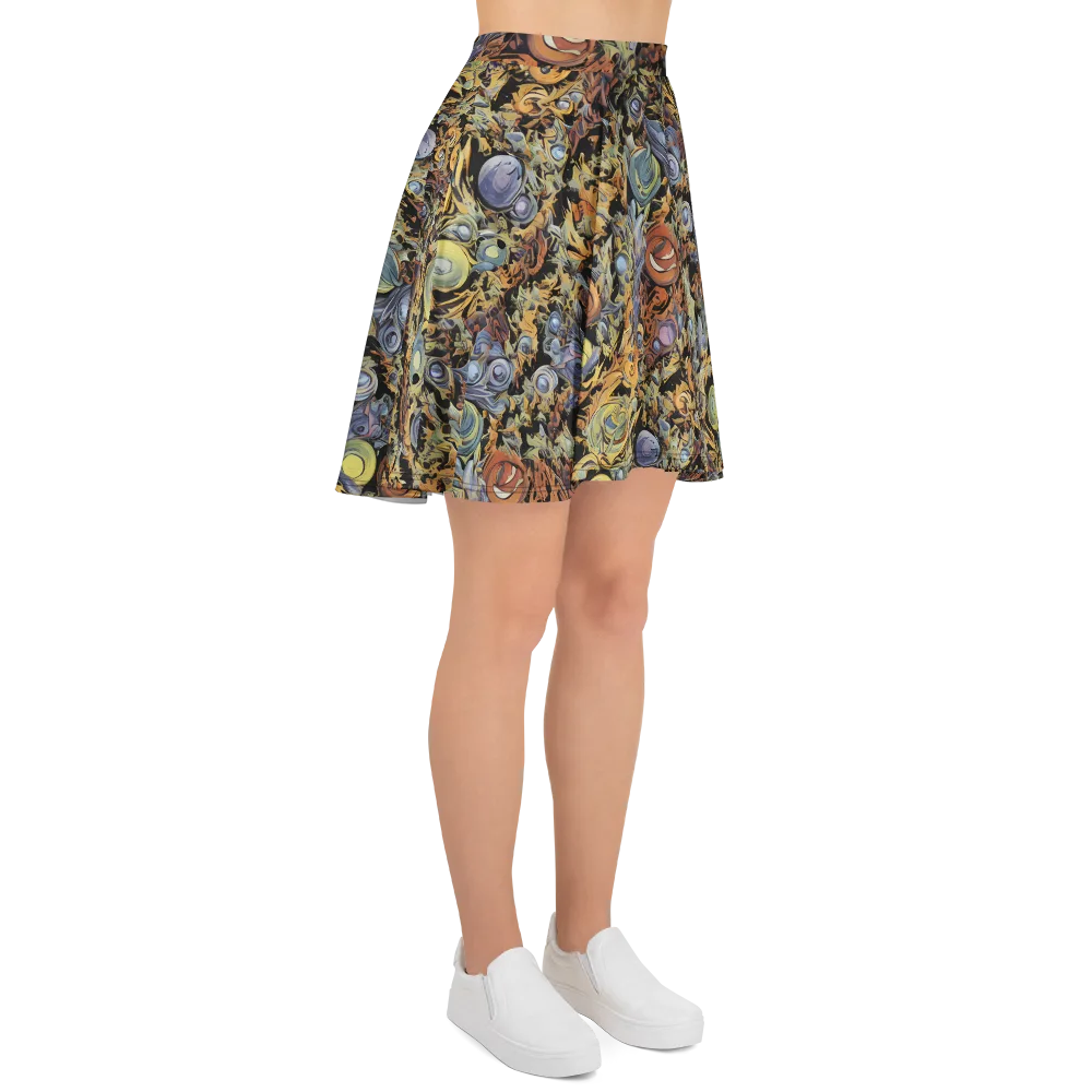 Mineral Maelstrom on Skater Skirt — Right