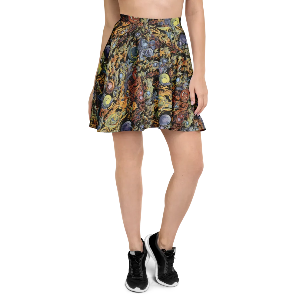 Mineral Maelstrom on Skater Skirt — Front