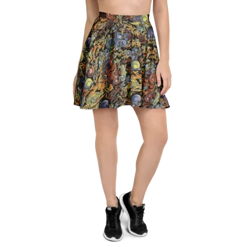 Mineral Maelstrom on a Skater Skirt